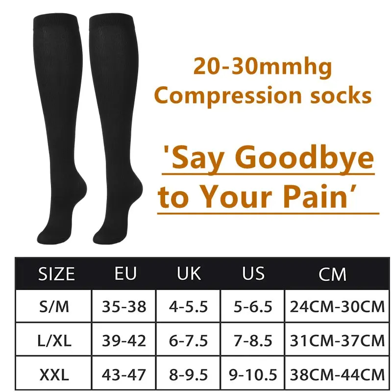 3/5/6/7 Pairs Compression Sock - Compression Sock Medical review and price