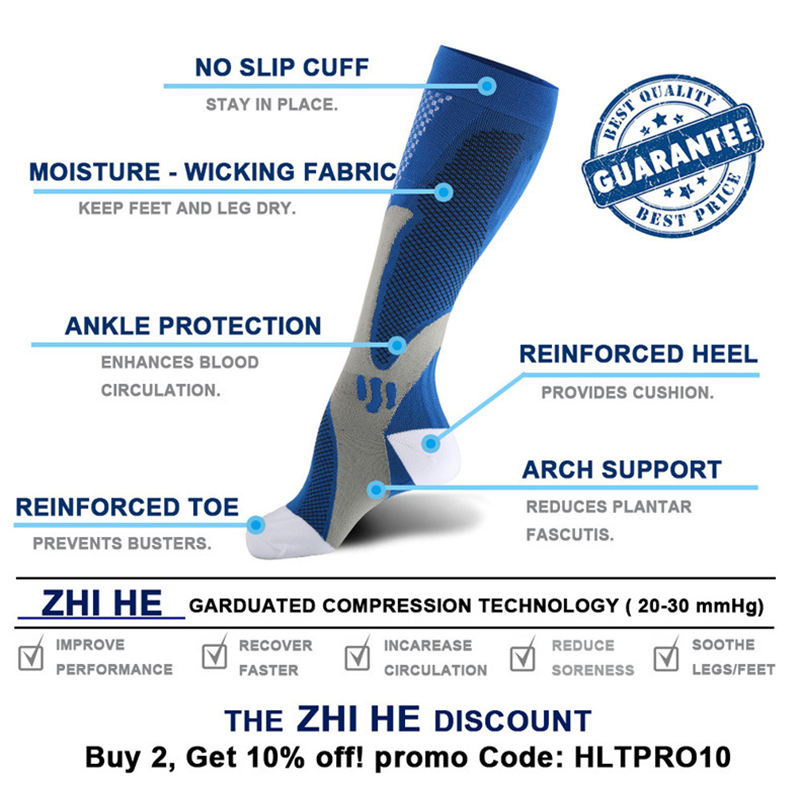 Size S-XXL 3 Pairs Pack/Socks  - Compression Sock Medical review and price