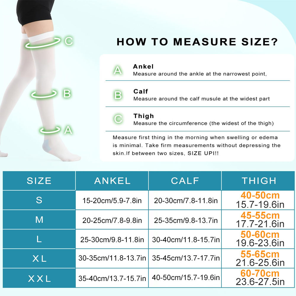 1Pair Medical Anti Embolism Te - Compression Sock Medical review and price