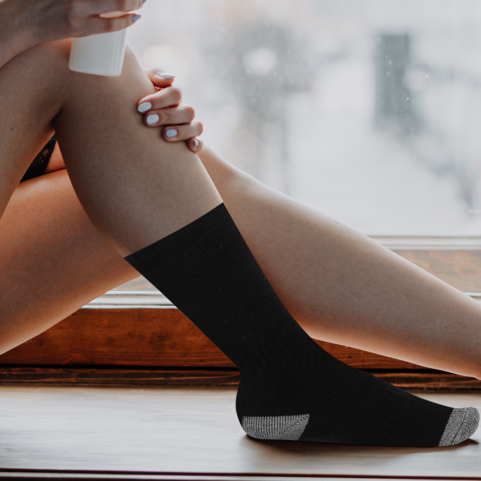 1Set Heated Socks Premium Poly - Thermal Sock Winter review and price