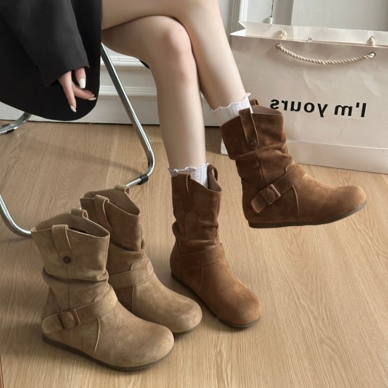 Women Suede SlouchMid Calf Boo - Knee High Sock Women review and price