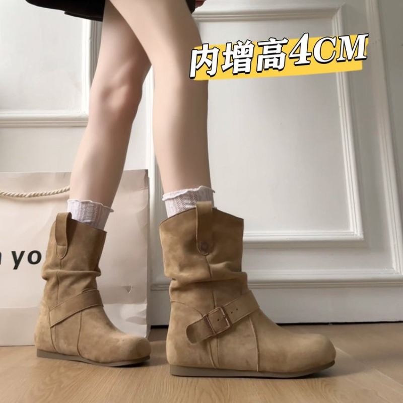 Women Suede SlouchMid Calf Boo - Knee High Sock Women review and price