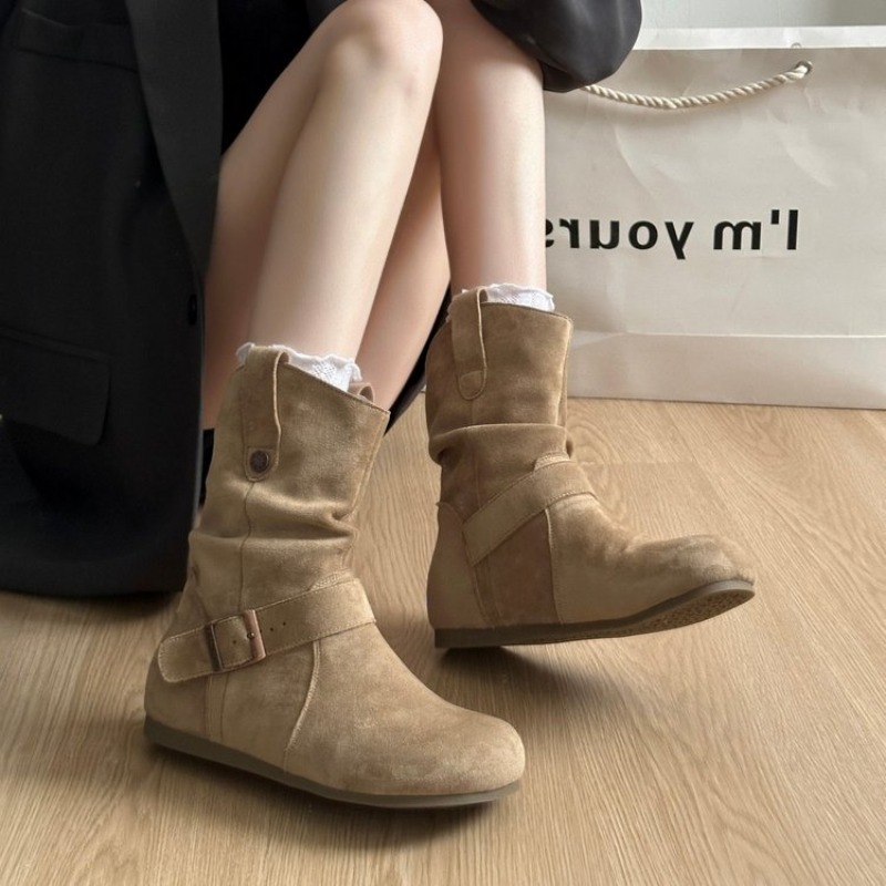 Women Suede SlouchMid Calf Boo - Knee High Sock Women review and price