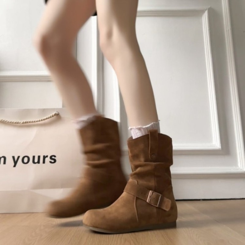 Women Suede SlouchMid Calf Boo - Knee High Sock Women review and price