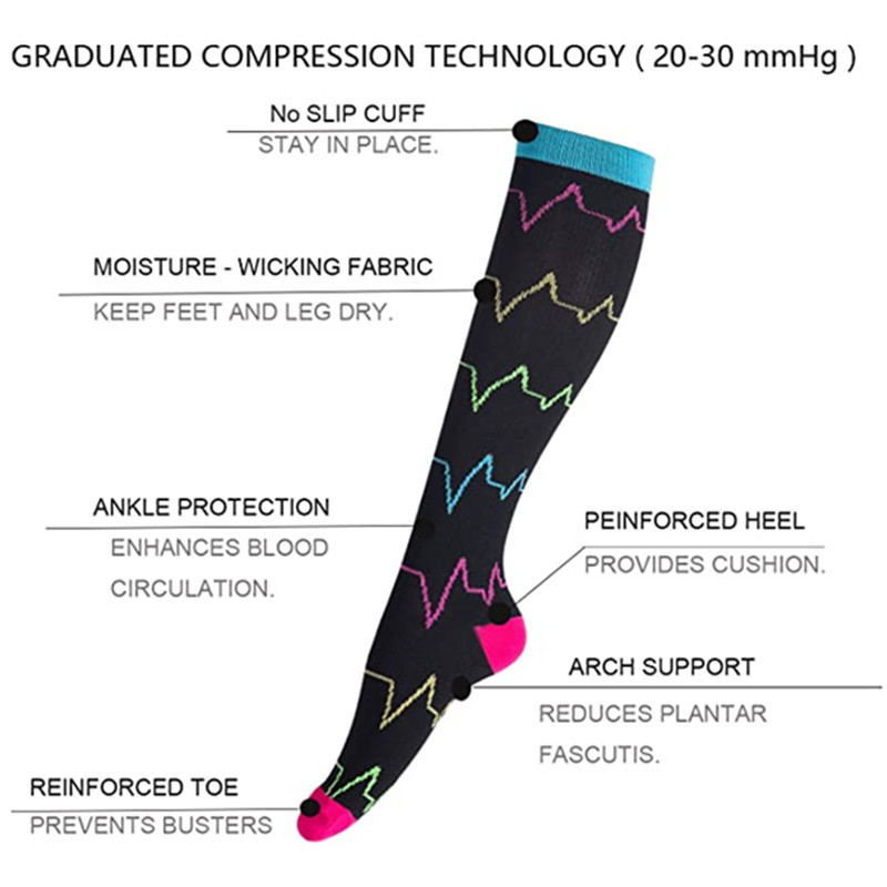 6Pairs New Cat Compression Soc - Compression Sock Medical review and price