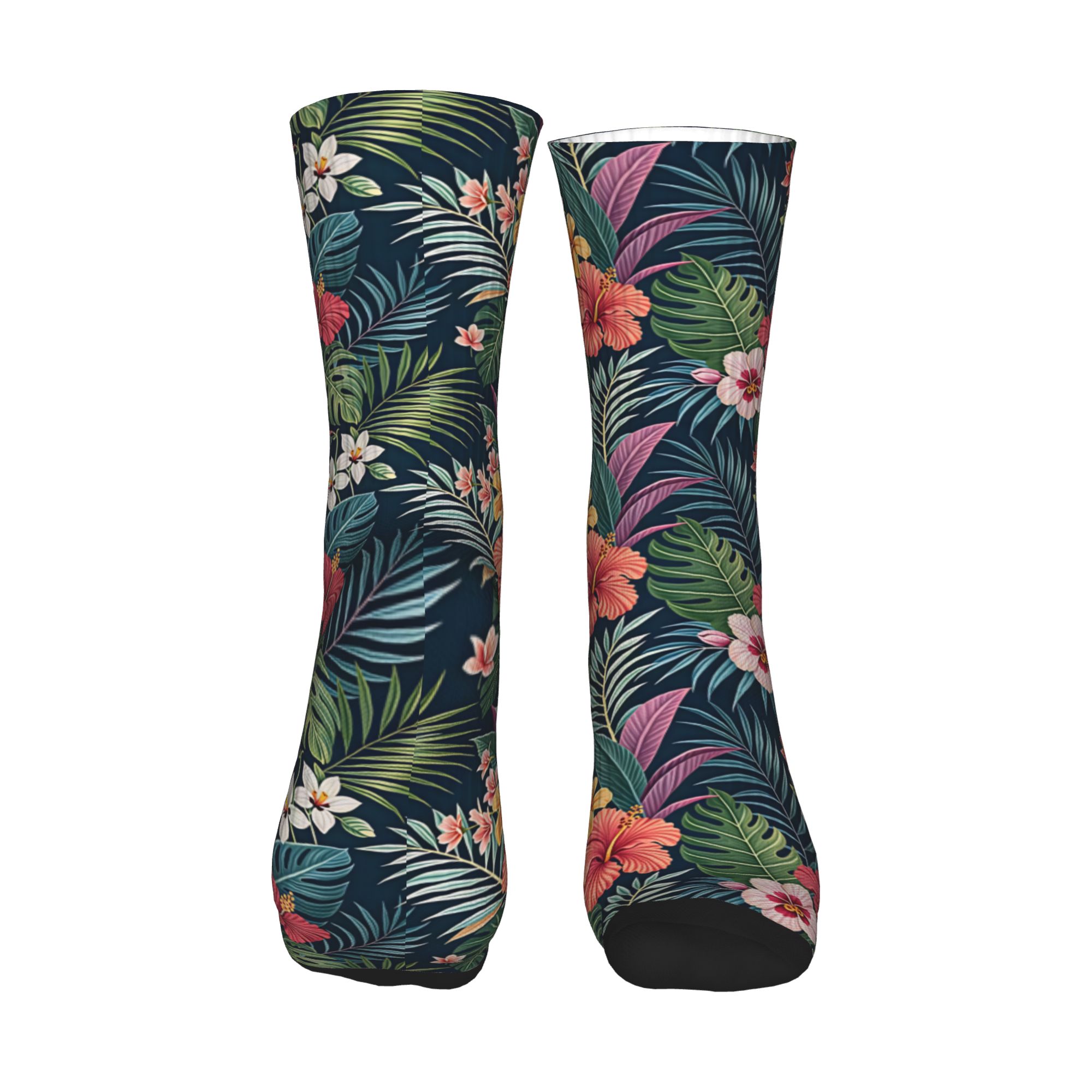 Fun Mens Hawaiian Hibiscus Plu - Dress Sock Men review and price