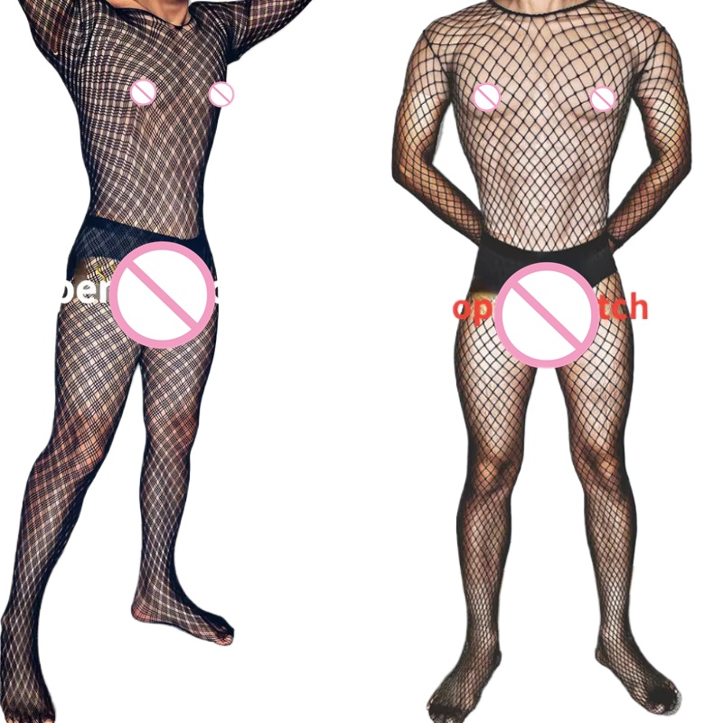 Plus Size Men's Black Sexy Lin - Fishnet Stocking Women review and price